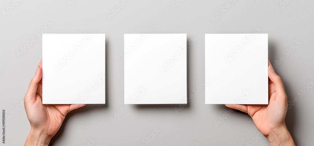 Poster an empty square recess in a white wall. a realistic 3d modern illustration of an interior shelf mean