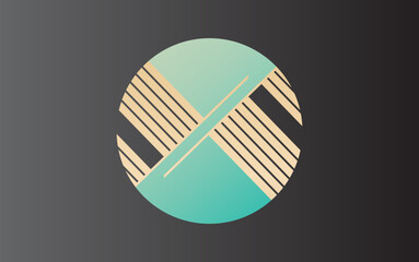 Abstract black and gold background