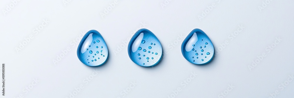 Aufkleber a water droplet on a glass background, featuring a transparent rain drop texture on an isolated wind