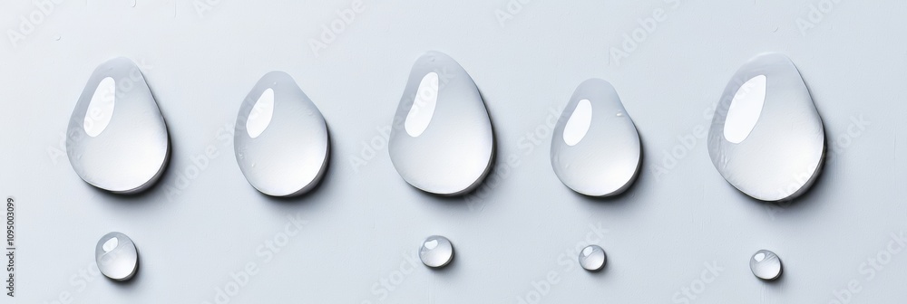 Aufkleber a glass background with a water droplet, displaying a transparent rain drop texture on a window png.