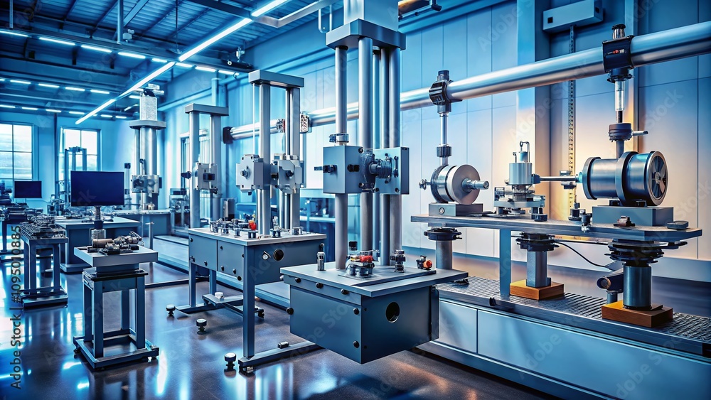 Aufkleber high depth of field mechanic simulation engineering: stress and breakpoint analysis of mechanical fr