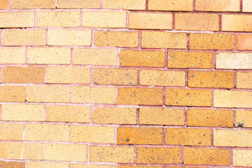 Brick wall with red brick,old vintage brick wall,Abstract of brick wall for background,Copy text space.