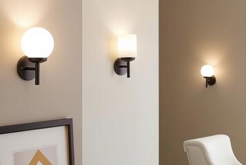 Wall Sconces Mounted lighting that saves floor space