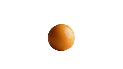 Single Yellow Egg On Black Background Realistic Image