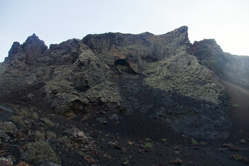 volcano, lanzarote, mountains, solid lava, volcanic rocks, travelling, trekking, UNESCO, canary islands, spain, lichen, nature, november 2024, caldera de los cuervos