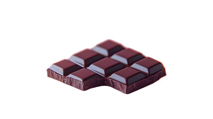 Dark Chocolate Bar Closeup Photography