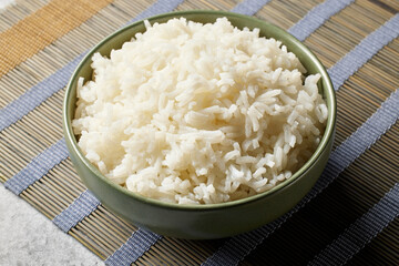 bowl of boiled rice