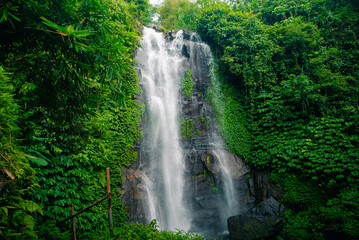 Romantic Escape to Bali's Majestic Nungnung Waterfall