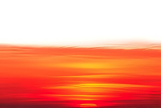 Crimson Sky A vibrant crimson hued sunset with deep red and oran