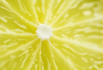 Lime Slice Close up of a lime slice highlighting its green hue a