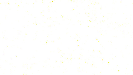 Yellow Splatter Texture with Transparent Background