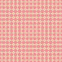 seamless pattern with hearts and flowers