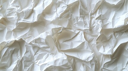 Obraz premium Detailed Seamless Texture of Crumpled Paper Offering a Soft and Natural Aesthetic for Creative Design Projects