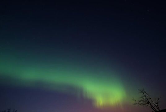 Airglow A faint emission of light by Earth's atmosphere visible - Powered by Adobe