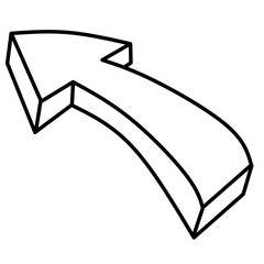 3D Arrow Design Elements