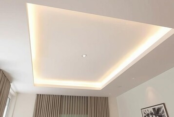 Drop Ceiling Minimalist design with built in lighting
