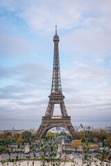 Eiffel Tower at Sunset, Paris, France