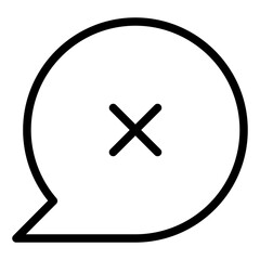 Obraz premium chat icon