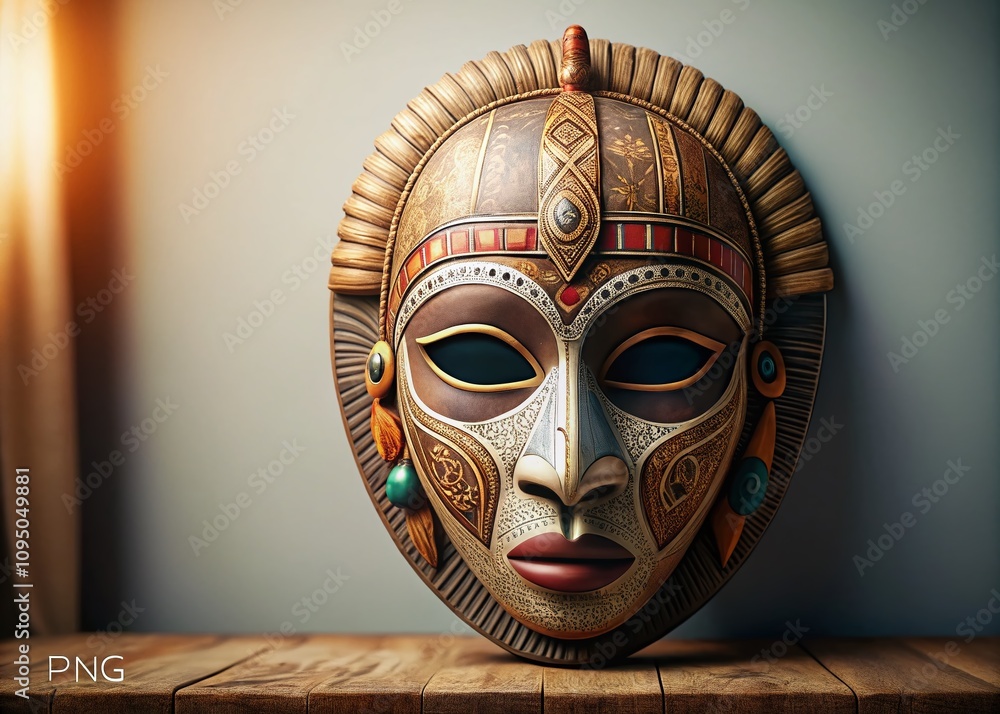 Poster minimalist png mask for creative design and artistic projects featuring soft color palette and subtl