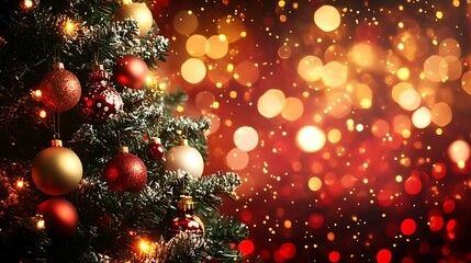 Cozy Christmas Scenes: Decorated Tree, Warm Fireplace, and Festive Lantern in Snow