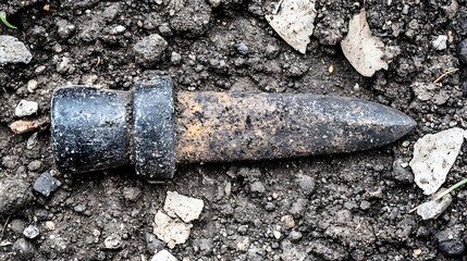 Corroded Metal Object Found In Soil