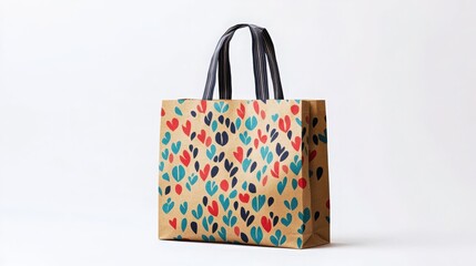 shopping bags isolated  on white background