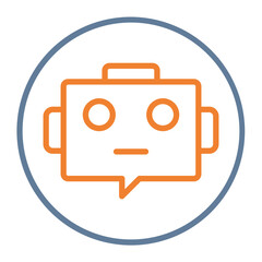 Bot Vector Icon Design