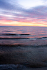 Obraz premium sunset over the sea