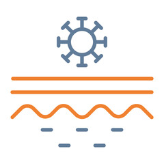 Skin Virus Vector Icon Design