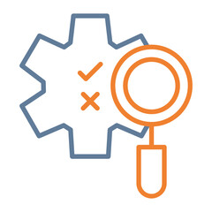 Boolean Search Vector Icon Design