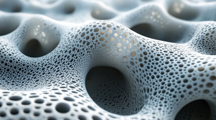 Intricate patterns of textured surface showcasing fluid like design in natural light