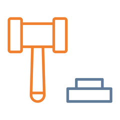 Auction Vector Icon Design