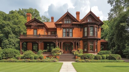 Fototapeta premium Historic Victorian Mansion