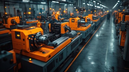 Industrial Factory Production Line
