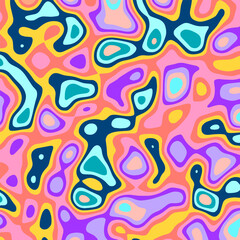 COLORFUL TEMPLATE ABSTRACT PAPER CUT PATTERN DESIGN FLAT COLOR FOR WALLPAPER BACKGROUND ELEMENT VECTOR 