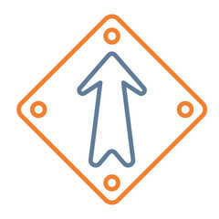 Up Arrow Vector Icon Design