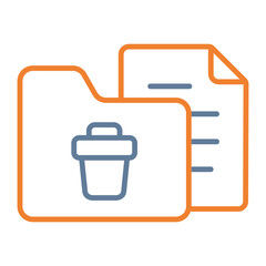 Folder Archive Vector Icon Design