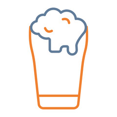 Cold Drink Vector Icon Design