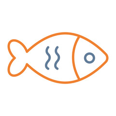 Fish Vector Icon Design