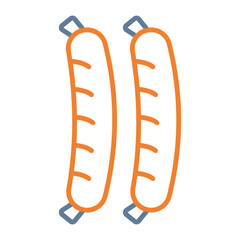 Sausages Vector Icon Design