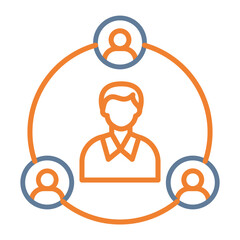 Coaching Vector Icon Design