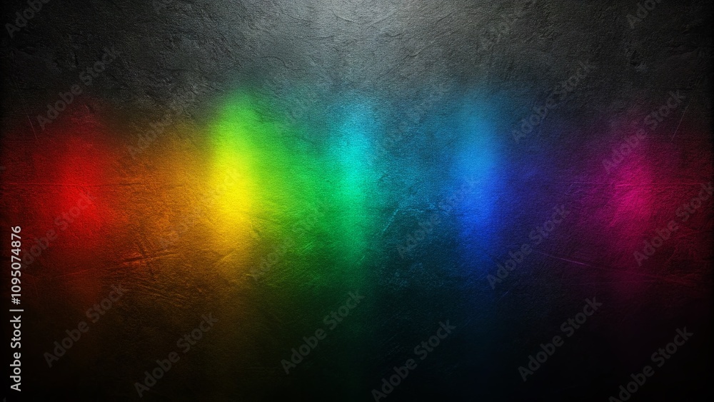 Poster rough black abstract background with gradient colors and illuminated bright glow template featuring 
