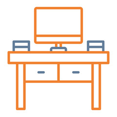 Workplace Vector Icon Design