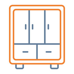 Closet Vector Icon Design