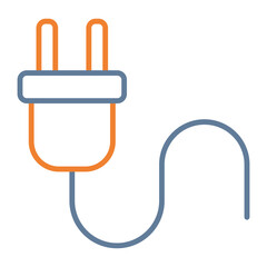 Plug Vector Icon Design