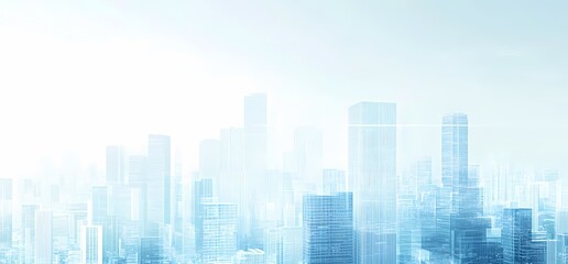 Obraz premium City in the Mist