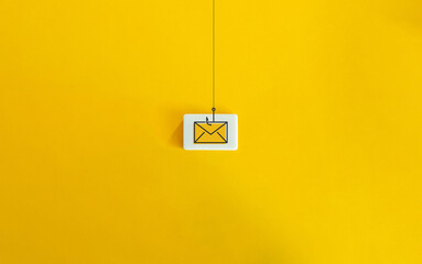Phishing, Email Fraud, Scam, Deceptive Messages Concept Image and Banner. 
