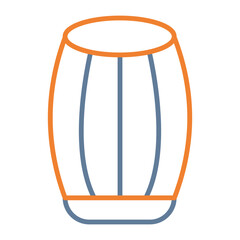 Barrel Vector Icon Design