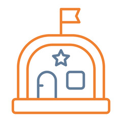 Warehouse Vector Icon Design