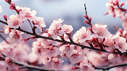Fototapeta premium pink cherry blossom